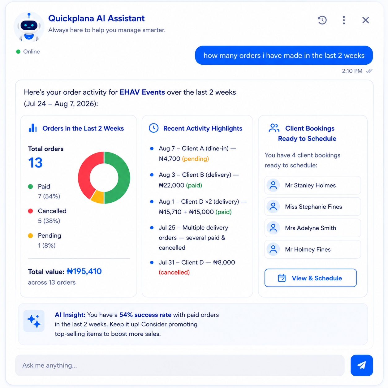 AI assistant